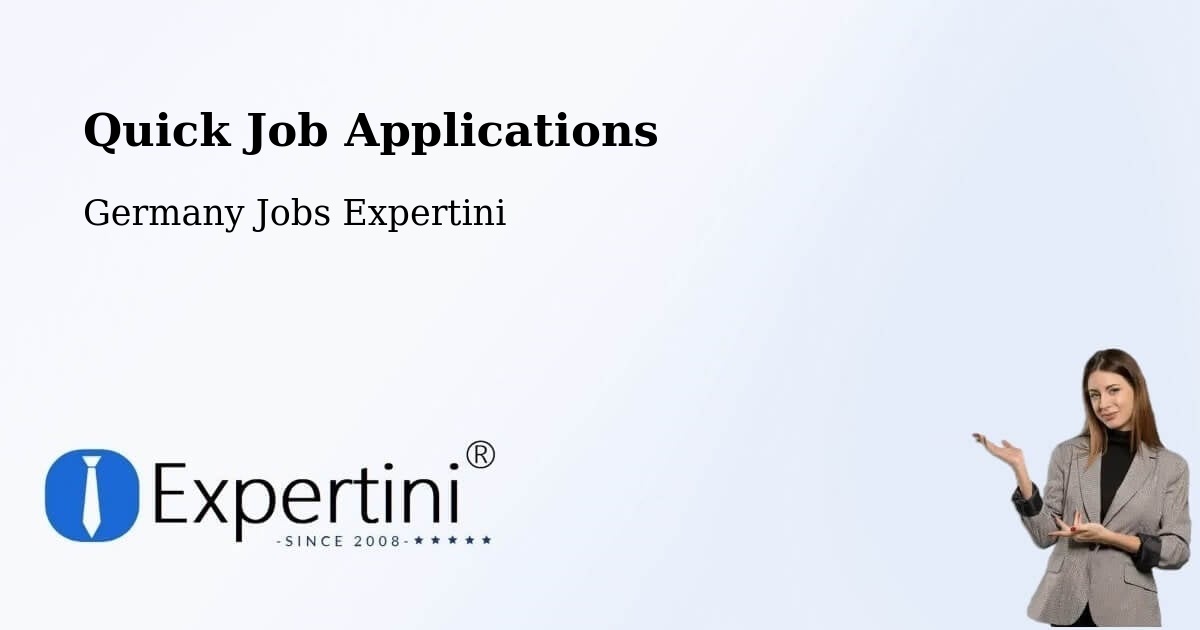 Quick Job Applications - Germany Jobs Expertini