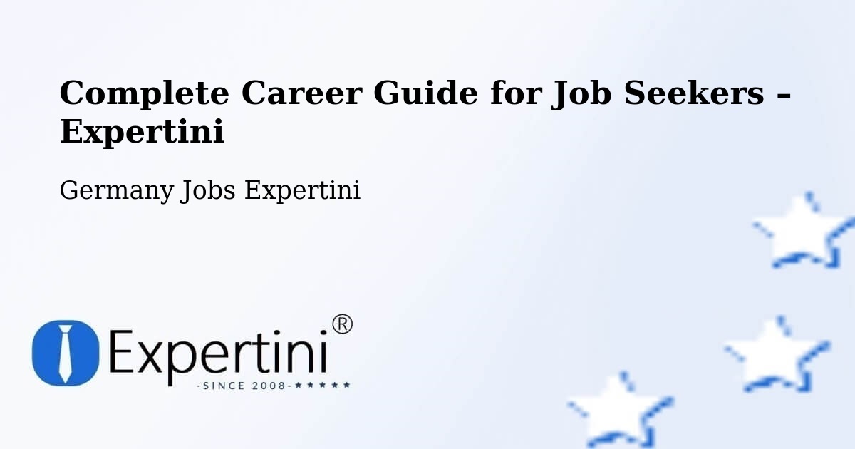 Career Guide for Job Seekers – Aalen - Aalen, Germany Jobs Expertini