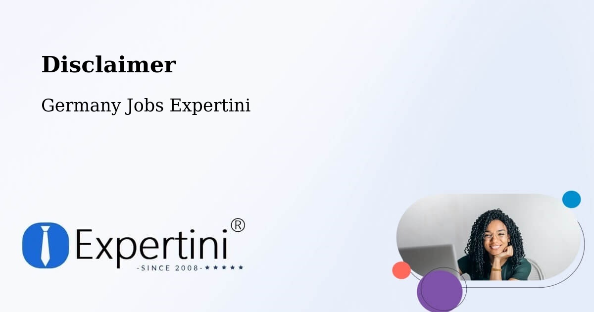 Disclaimer – Aalen - Germany Jobs Expertini
