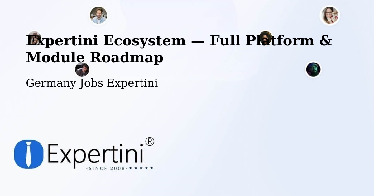Expertini Ecosystem — Full Platform & Module Roadmap – Aalen