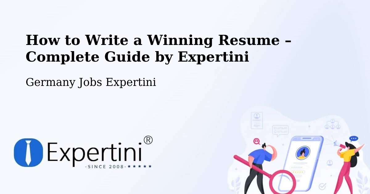 Resume Writing Guide for Job Seekers – Aalen - Aalen, Germany Jobs Expertini